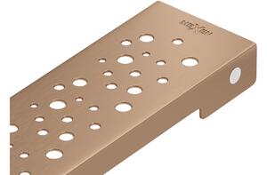 Mexen Flat M12 pokrov za linearni odvod 60 cm. brušeni bakar - 1C21060