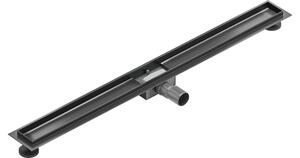 Mexen Flat kućište za linearni odvod 90 cm, četkana boja pištolja siva - 1E15090