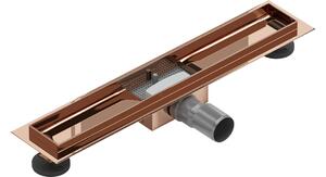Mexen Flat kućište za linearni odvod 50 cm, ružičasto zlato - 1615050
