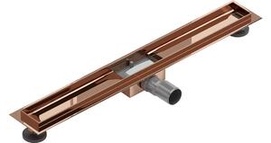 Mexen Flat kućište za linearni odvod 70 cm, ružičasto zlato - 1615070