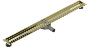 Mexen Flat 360° kućište za linearni odvod rotirajuće 80 cm, zlatno - 1540080