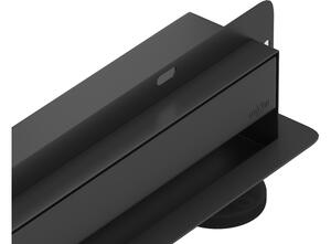 Mexen Flat Wall zidni linearni odvod 2u1 50 cm, crni - 1730050
