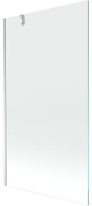 Mexen Next jednokrilni paravan za kadu 90 x 150 cm, proziran, krom - 895-090-000-00-00-01