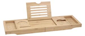 Mexen Bamboo polica za kadu 70-105 cm, prirodni bambus - 701170-00