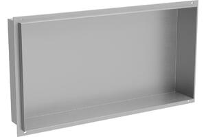 Mexen X-Wall-NR nišna polica bez prirubnice 60 x 30 cm, inox - 1911603010