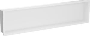 Mexen X-Wall-K ugradbena polica od konglomerata 122,7 x 30,7 cm, bijela - 1900123010