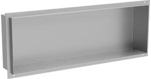 Mexen X-Wall-NR nišna polica bez prirubnice 60 x 20 cm, inox - 1911602010