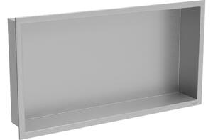 Mexen X-Wall-R udubljena polica s oblogom 60 x 30 cm, inox - 1910603010