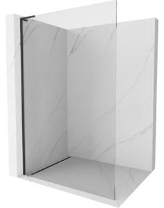 Mexen Kioto L zidna ploča za tuširanje Walk-in 60 x 200 cm, prozirna, crna - 800-060-103-70-00
