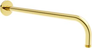 Mexen zidna tuš ruka 40 cm zlatna - 79211-50