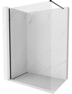 Mexen Kioto-X Tuš stijena Walk-in 50 x 200 cm, prozirna 10 mm, crna - 800-050-101-70-00-X
