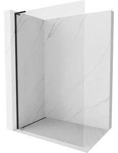 Mexen Kioto-X L Zidna paravan Walk-in 120 x 200 cm, prozirna 10 mm, crna - 800-120-107-70-00-X