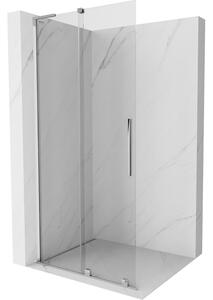 Mexen Velar L Klizna tuš stijena Walk-in 100 x 200 cm, prozirna 8 mm, krom - 871-100-003-03-01