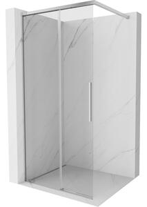 Mexen Rox zidna tuš stijena Walk-in 70 x 200 cm, prozirna 8 mm, krom - 8C2-070-003-01-00