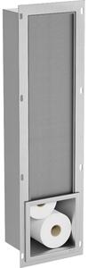Mexen X-Wall-B spremište za toaletni papir, inox - 1915