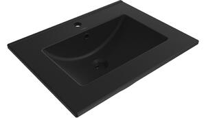 Mexen Atena umivaonik ugradbeni u pult 61 x 46 cm, crna mat - 25016070