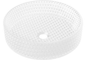 Mexen Aura stakleni nadgradni umivaonik 39 x 39 cm, matirano staklo - 24013930