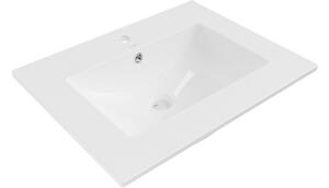 Mexen Atena umivaonik ugradben u radnu plohu 61 x 46 cm, bijeli - 25016000