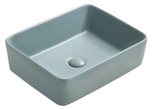 Mexen Catia umivaonik nadgradni 48 x 37 cm, svijetlo zelena mat - 21314848