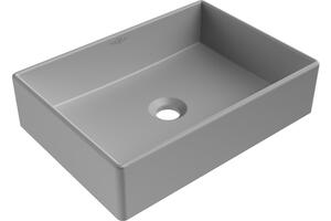 Mexen Goya umivaonik nadpultni 45 x 32 cm, svijetlo siva mat - 22184561