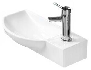 Mexen Hugo umivaonik na ploči lijevi 50 x 23 cm, bijeli - 21255000L