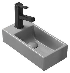 Mexen Inez umivaonik na ploči desni 40 x 20 cm, svijetlo sivi mat - 21484061R