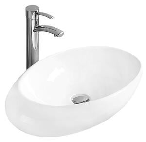 Mexen Malwa umivaonik na radnoj ploči 59 x 36 cm, bijeli - 21435900