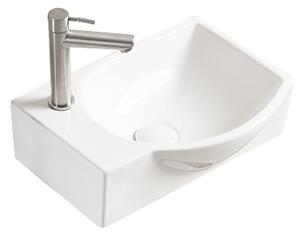 Mexen Mista umivaonik nadgradni desni 40 x 28 cm, bijeli - 22174000R