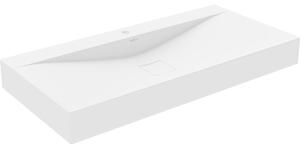 Mexen Poli umivaonik od konglomerata 1/O 100 x 48 cm, bijeli - 23021001