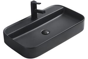 Mexen Sofia umivaonik za pult 70 x 40 cm, crna mat - 22157085