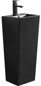 Mexen Sira slobodno stojeći umivaonik 34 x 33 cm, crni mat - 26023370