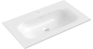 Mexen Vela umivaonik ugrađen u radnu ploču 81 x 46,5 cm, bijeli sjaj - 25238000