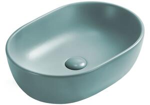Mexen Viki umivaonik na pult 48 x 35 cm, svijetlo zelena mat - 21054848