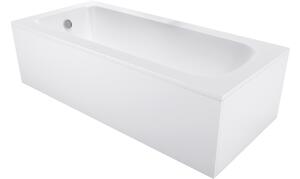 Mexen Vega pravokutna kada 120 x 70 cm s kućištem, bijela - 55011207000X