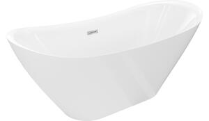 Mexen Lotos samostojeća kada 170 x 75 cm, bijela, preljev krom - 52051707700-01