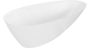 Mexen Milano samostojeća kada od konglomerata 170 x 86 cm, bijela mat - 57301708500