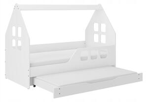 Dječji krevet sa ladicom + dodatni ležaj - DOM - 160x80 ODMAH DOSTUPNO!