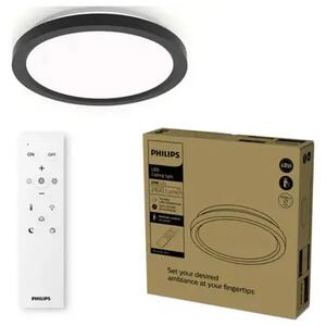 AIO PHILIPS pametna LED stropna svjetiljka okrugla 24W 27-65K crna + upravljač 8721103057563