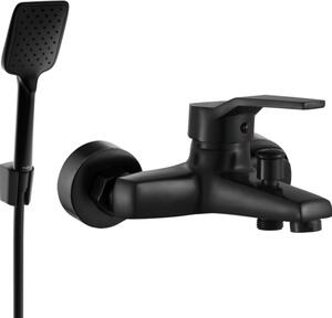 Mexen Caro R62 kada s tušem, crna - 74663R62-70