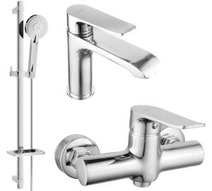Mexen Pecos DQ40 tuš set, krom - 72704DQ40-00