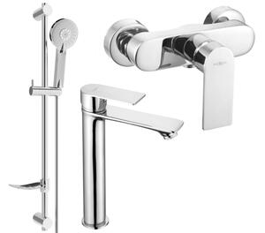Mexen Royo DF40 set za tuširanje, krom - 72214DF40-00