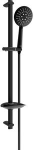 Mexen DB67 crni klizni tuš set - 785674584-70