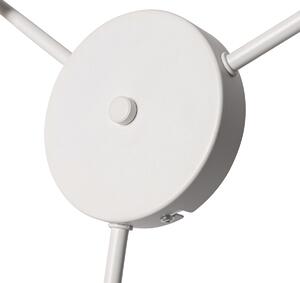 Stropna svjetiljka bijela siva i smeđa 3 svjetla - Multidrum