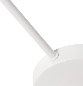 Stropna svjetiljka bijela siva i smeđa 6-light - Multidrum
