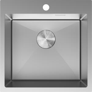 Mexen Solix čelični sudoper 1-komorni 500 x 500 mm, inox - 6407501000-01