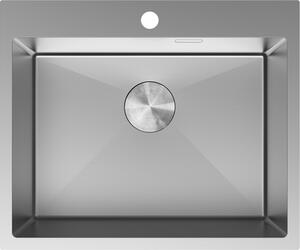 Mexen Solix čelični sudoper s 1 komorom 600 x 500 mm, inox - 6408601000-01