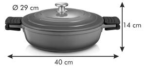 Lonac od nehrđajućeg čelika prikladni za indukcijsko kuhalo Bordeaux – Tescoma