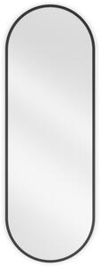 Mexen Loft ovalno ogledalo za kupaonicu 100 x 35 cm, crni okvir - 9851-100-035-000-70