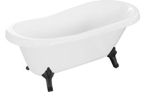 Mexen Retro samostojeća kada 150 x 73 cm, bijela, crne noge - 53251507300-70