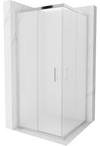 Mexen Rio četvrtasta tuš kabina 90 x 90 cm, mraz, krom - 860-090-090-01-30